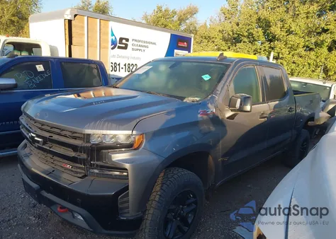2020 Chevrolet Silverado K1500 Lt Trail Boss z USA, uszkodzony, nr VIN OK1009909760